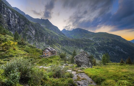 Gollingh&uuml;tte mountain hut, Rohrmoos-Untertal, Schladming Tauern, Styria, Austria