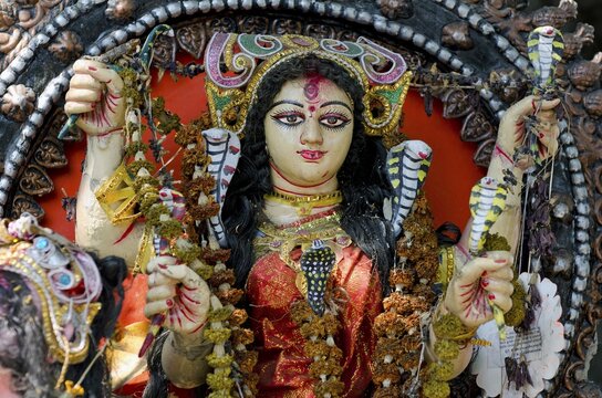 Goddess Kali, Calcutta, West Bengal, India