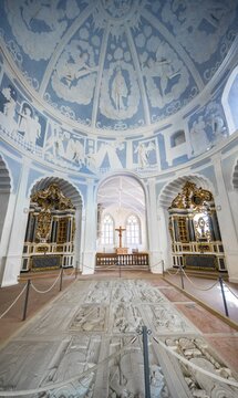 Interior of the Marienkirche, Marienberg Fortress, W&uuml;rzburg, Lower Franconia, Franconia, Bavaria, Germany
