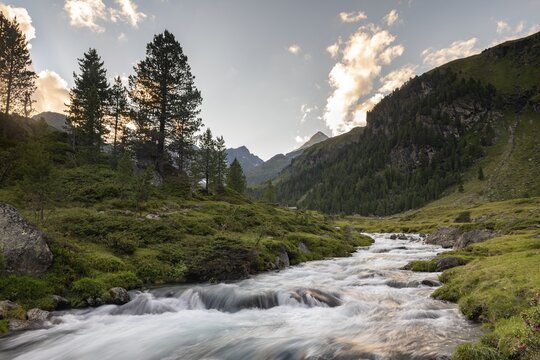 Debantbach, Debanttal, Hohe Tauern National Park, East Tyrol, Tyrol, Austria