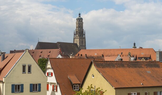 St. George's Church, Daniel, N&ouml;rdlingen, Bavaria, Germany