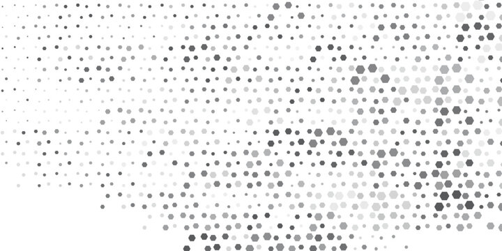 Gray, black, white beehive background. Honeycomb, bees hive cells pattern. Bee honey shapes. Vector geometric seamless texture symbol. Hexagon, hexagonal raster, mosaic cell sign or icon.