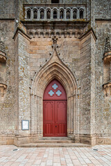 Fototapeta premium 19th Century Neogothic Saint-Pierre et Saint-Paul Church Pluneret France