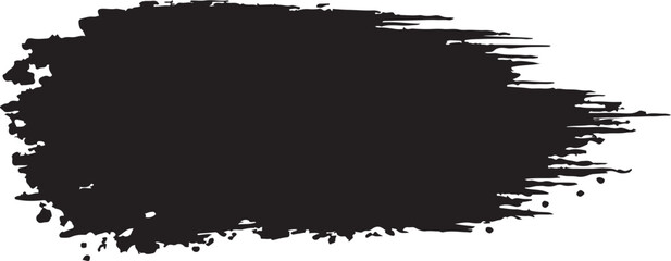 Fototapeta premium Grunge badge brush silhouette vector