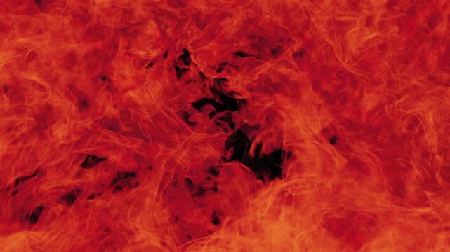 A blazing fire transition with intense flame sweep and cinematic reveal effect.