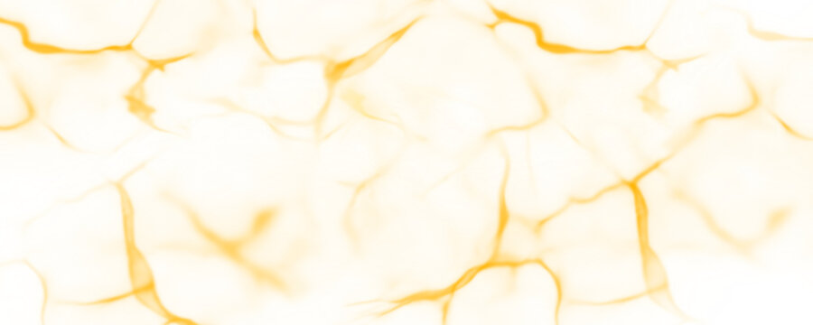 Abstract liquid surface with yellow ripples on a white background, fluid motion concept