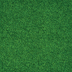Seamless green grass texture in vector format. Detailed natural lawn pattern with dense blades, perfect for backgrounds, sports fields, eco designs, and nature-themed projects.  © Bediha Duru Öksüz