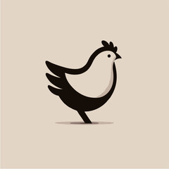 Fototapeta premium A peace dove vector illustration featuring a flying white pigeon silhouette with elegant wings and feathers as a symbolic nature icon for art and design