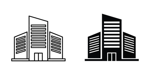 Fototapeta premium modern server buildings data center technology flat design vector illustration
