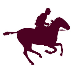 Fototapeta premium Horse riding sequence 3