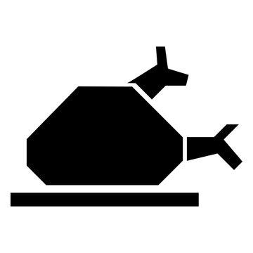 Geometric turkey icon 37