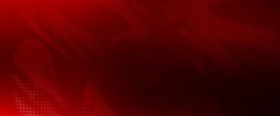 Obraz premium Red gradient with halftone abstract background for backdrop or presentation. Vector Illustration
