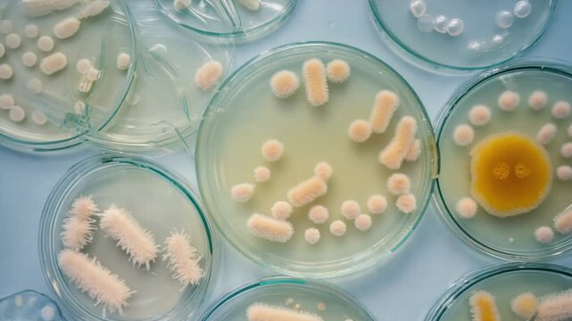 Superbugs. Research on bacteria and antibiotics.