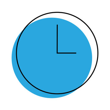 Time clock icon
