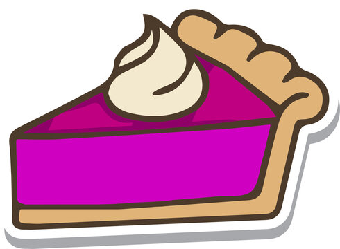 Fruit Dragon Pie Slice Cake