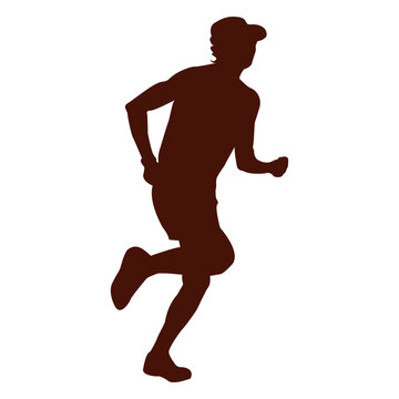 Running marathon