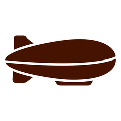 Zeppelin travel icon © Vexels