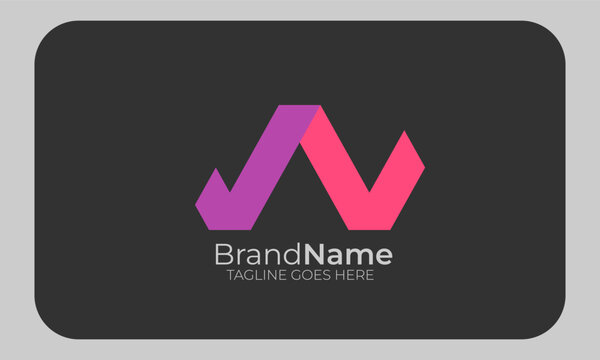 Logo Business Card Clean Minimal Name Card Design Template