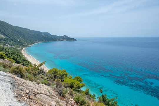 Lefkada Island near Pefkoulia beach, Ionian, Greece