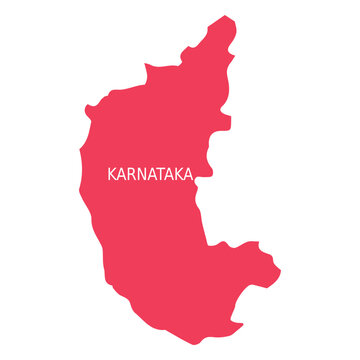 Karnataka state map
