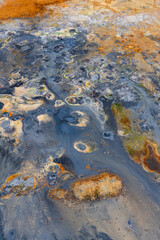 Fototapeta premium Myvatn - Iceland - Island - Winter - Hverarönd - Hverir