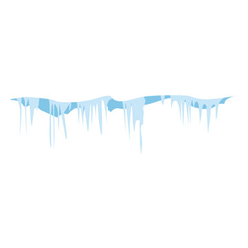 Frozen icicles icon