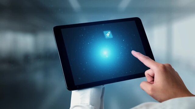 Innovation icons show creativity, teamwork, and project development. Innovation helps organizations design solutions, build strategy, and grow with new business opportunities. Gist