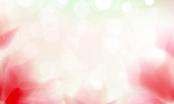 Spring Flowers Poster With Bokeh