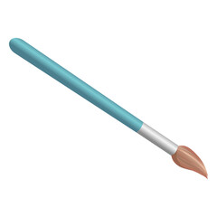 Fototapeta premium Brush tool illustration