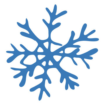 Crystal pattern snowflake sticker