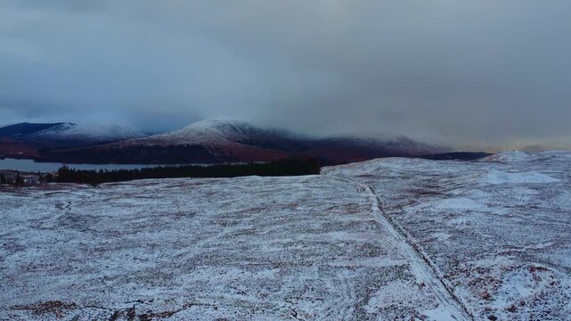 Drone video from Loch Tulla and the mountains of Bridge of Orchy, Scotland.
