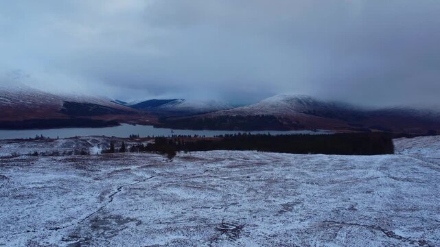 Drone video from Loch Tulla and the mountains of Bridge of Orchy, Scotland.
