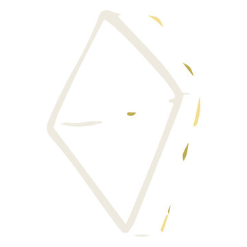 Diamond shape doodle