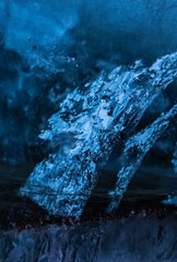 Naklejka premium Katla Eishöhle - Katla íshellir - Ice cave - Iceland - Island - Gletscher - glacier