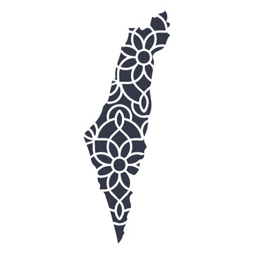 Mandala Israel Map