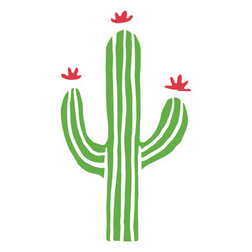 Cinco de mayo cactus plant icon