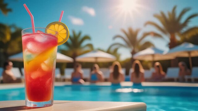 Cocktail Pool Poolparty 