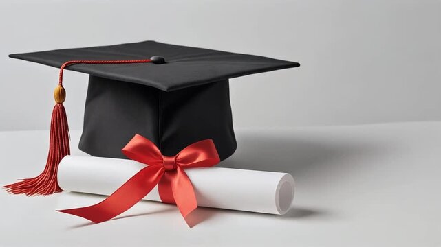 Graduationshut, Abschluss, Zeugnis 