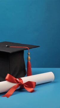 Graduationshut, Abschluss, Zeugnis 