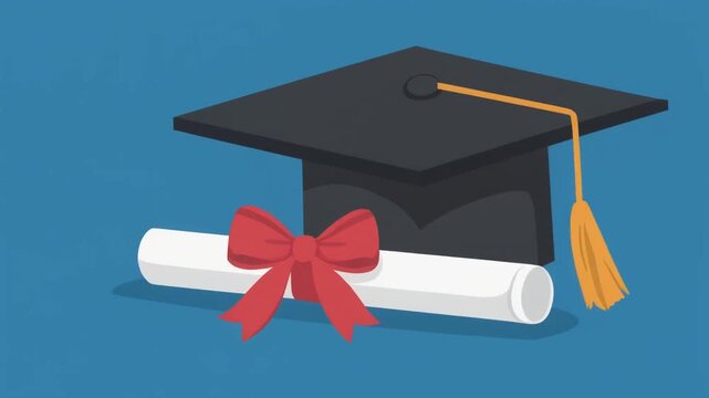Graduationshut, Abschluss, Zeugnis 