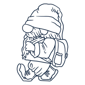 The walking gnome