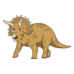 Triceraptors dinosaur © Vexels