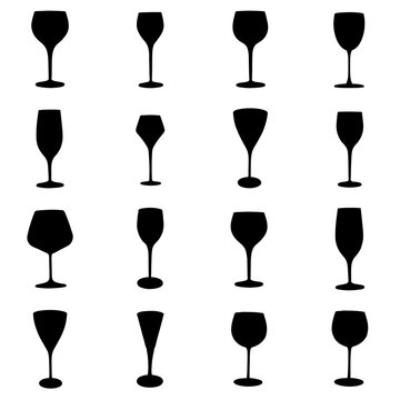 Copas de diferentes bebidas