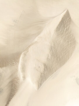 Majestic sand formations of the Saujil Dunes