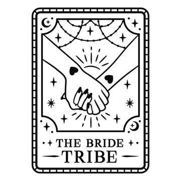 The bride tribe tarot card