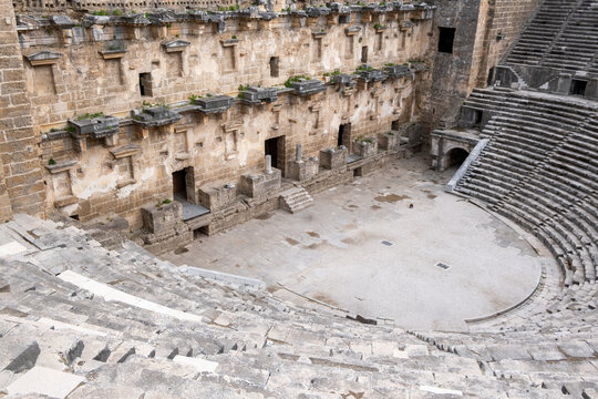 Aspendos Ancient Roman Theatre in Antalya Turkey