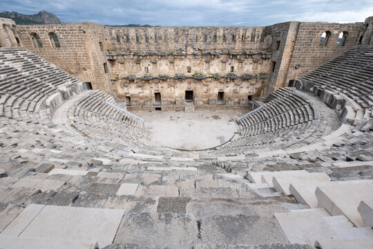 Aspendos Ancient Roman Theatre in Antalya Turkey