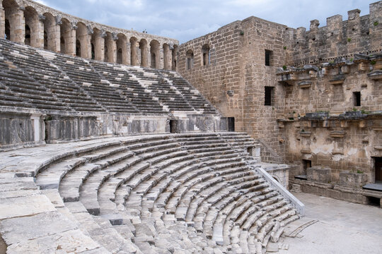 Aspendos Ancient Roman Theatre in Antalya Turkey