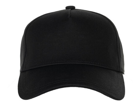 Black Baseball Cap Isolated On White Background