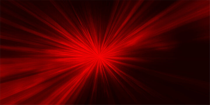 An abstract red star burst illustration features a glowing explosion of bright light rays and fiery energy textures to create a vibrant space motion wallpaper design